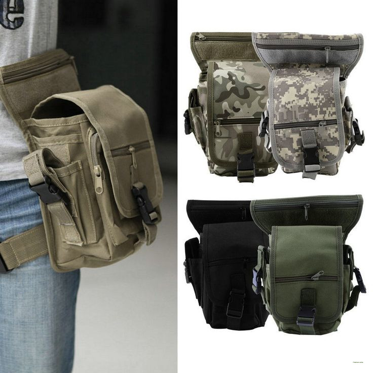 TACTICAL DROP LEG BAG THIGH POUCH