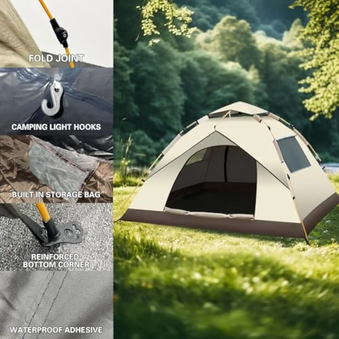 4-Man Automatic Camping Tent